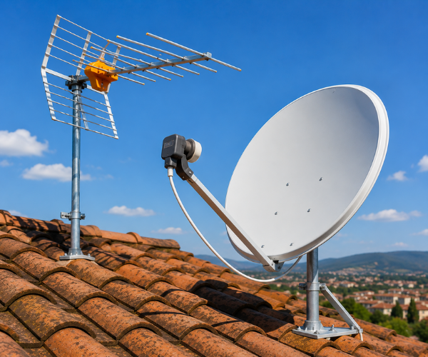 Antenas TDT y Satélite